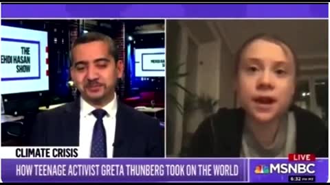 Greta admit there is no climate crisis