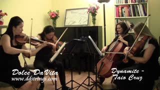 Dynamite by Taio Cruz - Dolce DaVita Strings Quartet