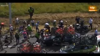 Caídas ciclismo tour de Francia