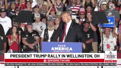 POTUS Trump Ohio Wellington MAGA Rally 26 June 2021