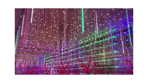 Christmas Lights Meteor Shower for Holiday Party Wedding Christmas Tree