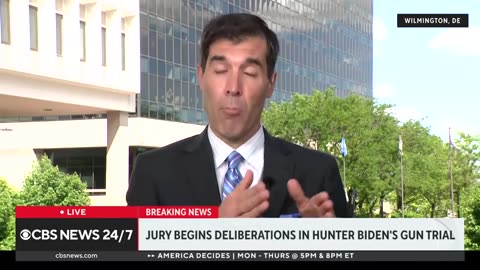 Jury deliberations begin in Hunter Biden gun possession trial CBS News