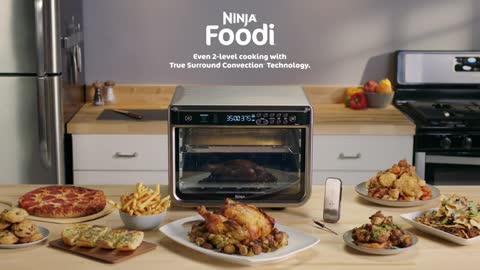 Ninja DT251 Foodi 10-in-1 Smart XL Air Fry Oven Bake Broil Toast Air Fry Roast