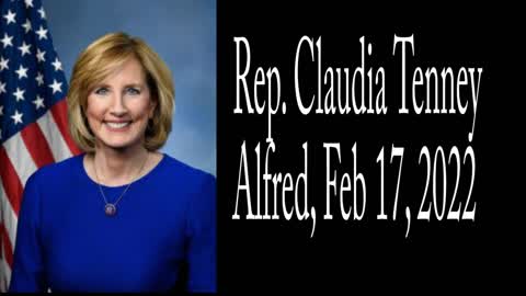 Wlea Catches Up With Rep Claudia Tenney, In Alfred NY, February 17, 2022