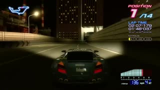 Ridge Racer 6 Advanced Route #5 Gameplay(Career Walkthrough)