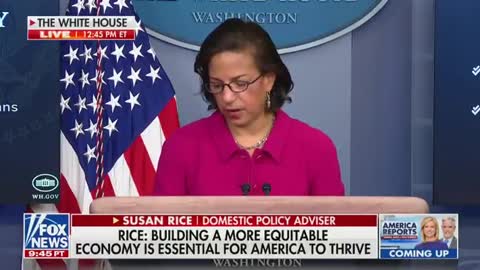 Susan Rice: Building A More Equitable Economy Is "Essential"