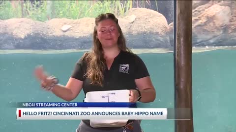 Cincinnati Zoo announces name of new baby hippo