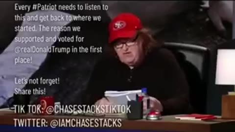 Listen to Michael Moore, of all people, as he reminds us why we support Trump.