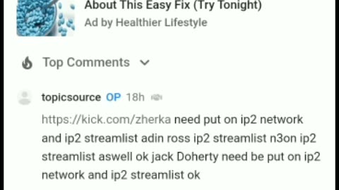 Putting zherka jack doherty blogger is goal put them on ip2 network part5 10/23/23