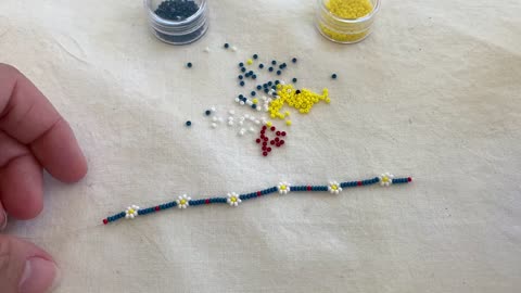 Bead necklace tutorial