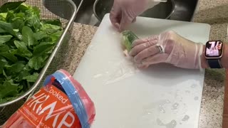Vietnamese fresh rolls
