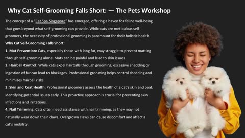 Why Cat Self-Grooming Falls Short: — The Pets Workshop