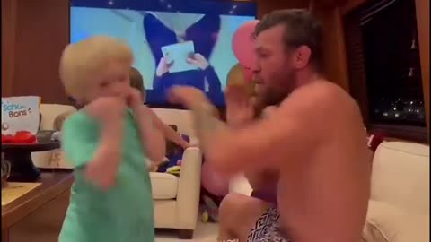 Conor McGregor has started to properly prepare his son for with boxing 🥊skills skill