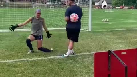 soccer goalie training