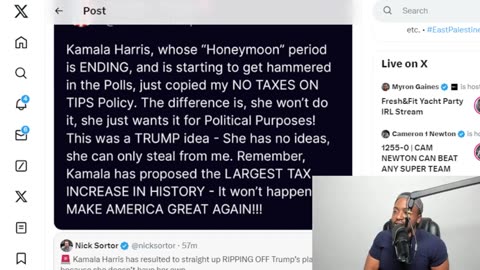 Kamala Harris Las Vegas Rally Goers WALKOUT As She STEALS Trump's Signature Economic Policy Proposal