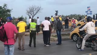 Arrancó el paro de taxistas en Cartagena