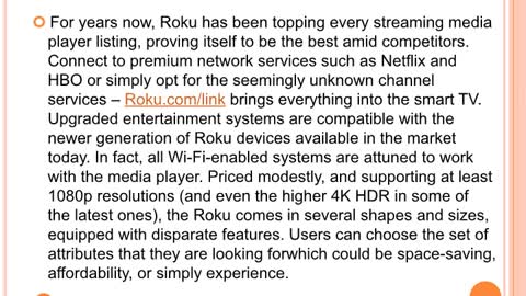 How to create roku.com link