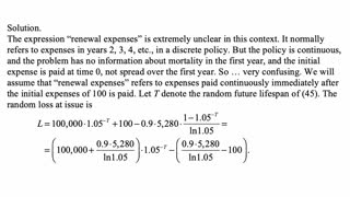 Exam LTAM exercise for December 21, 2021