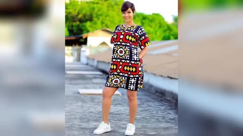 Latest Ankara African Fashion Short Dresses