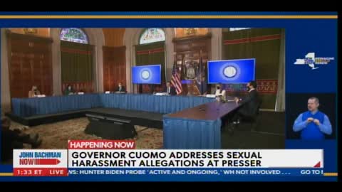 "I Kiss and Hug Legislatures" - Creepy Cuomo Gets Teary-Eyed in Faux Apology over Harassment Charges