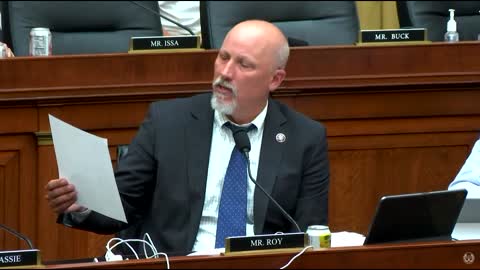 Congressman Chip Roy Calls Out Democrats For Gun Control Funding