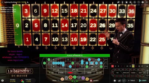 8.LIGHTNING ROULETTE! NEW CASINO GAME - Adrian Buzan