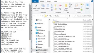 NCAA mod Install Tutorial