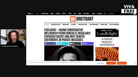 Breitbart Exposé Reveals TROVE of Pedro Gonzalez Racist and Antisemitic Private Messages