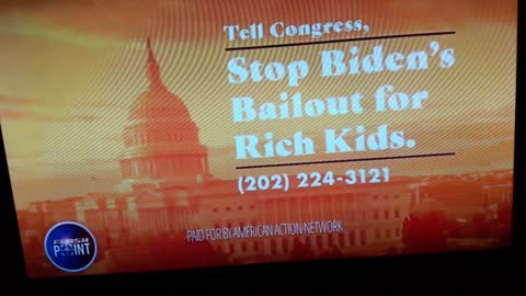 STOP Biden's BAILOUT for rich kids - tell Congress!