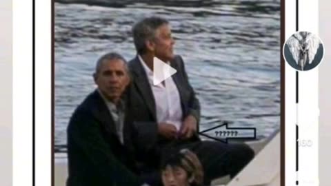 Obama & George Clooney Are Good Buddies & Here Are Both Of Them On A Boat At Epstein’s Island BUT Who’s The Child?!