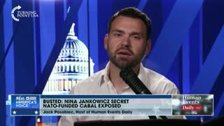 Jack Posobiec: Hypocritical Nina Jankowicz Used Disinformation As A Cover For Her Secret NATO Funded Cabal - 10/20/22
