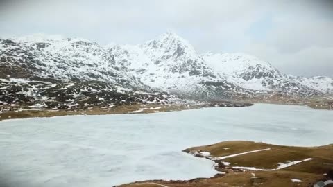 NORWAY Travel - Snowfall - Nature