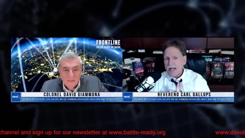 PART 1 - Israeli War -with Colonel Giammona and Pastor/Author Carl Gallups.