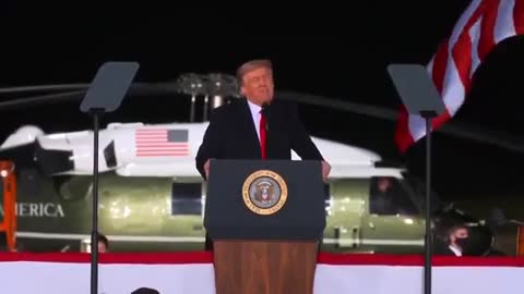Donald Trump in Georgia: To continue our mission of America First, get out and VOTE tomorrow!