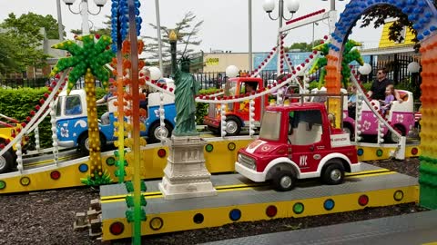 Spencer driving a truck at Adventureland 20170528_135158