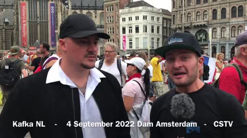 Gesprek met Kafka NL op de Dam - CommonSenseTV