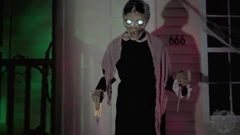 5 Ft Undead Granny Animatronic