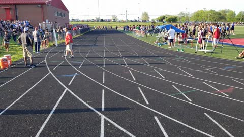 5.10.22 - Boys 4x100m Relay (Both Heats) at Scott County HS