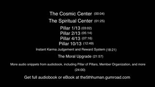 The World of the Divine/Cosmists Moral Pillars 1, 2, 4, and 10 of 13 (audio snippets)