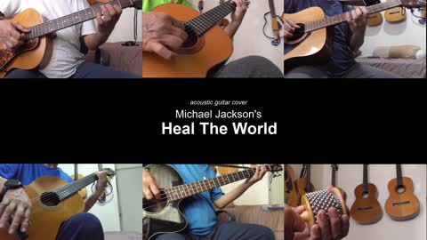 Guitar Learning Journey: "Heal the World" cover - instrumental