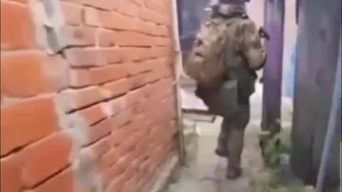 Russian Troops Evacuate Abandoned Residents Of Volchansk.