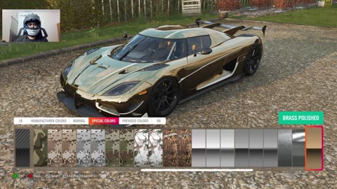 Koenigsegg Agera RS Rally Track and Crash Test on Forza Horizon