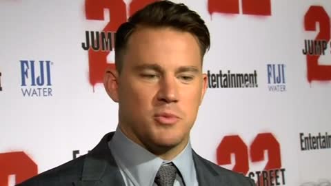 Tatum Hits The "22 Jump Street" Red Carpet