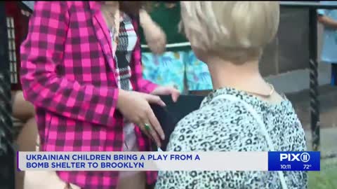 Ukrainian children bring play to Brooklyn