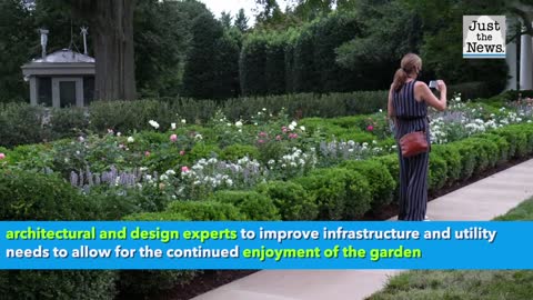 The newly renewed Rose Garden was unveiled on Saturday August 22