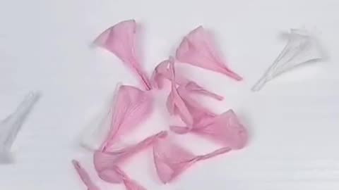 Handmade diy paper flower home craft