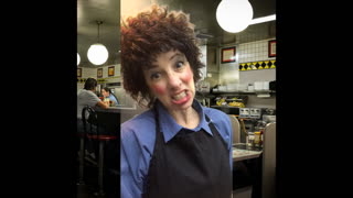Waffle House Waitress likes those Sunny Side Up Eggs!