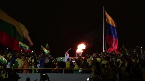 Giovanny Urshela enciende la llama de los Juegos Nacionales