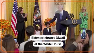 Joe Biden celebrates Diwali, (Hindu festival) at the White House