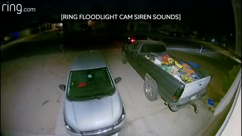 This Owner Used His Floodlight Cam's Siren To Send Truck Snooper On Their Way